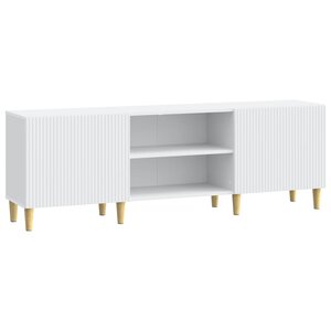 vidaXL Meuble TV Blanc 150 x 31 x 50 cm Bois d'ingénierie