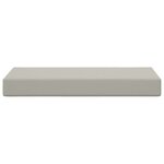 vidaXL Coussin de Siège d'Extérieur Gris 80 x 40 x 8 cm