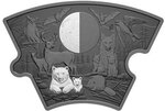 Pièce de monnaie en Argent 20 Dollar - 50 Dollars g 297 Millésime 2025 MOON PHASES