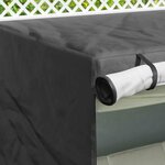 vidaXL Housse de meubles d'extérieur 175 x 125 x 160 cm Tissu 420D