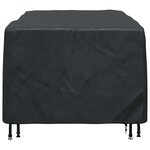 vidaXL Housse pour mobilier d'extérieur Noir 200 x 110 x 70 cm 420D