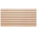 vidaXL Panneaux muraux 3D 5 Pièces marron 100x50 cm EPS