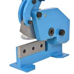 vidaXL Cisaille à levier 125 mm Bleu