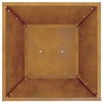 vidaXL Jardinière à pilier 2 Pièces Argent 40 x 40 x 100 cm Acier