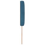 Tête de lit vidaXL Boutons en cristal capitonnée Bleu foncé 80 cm Velours