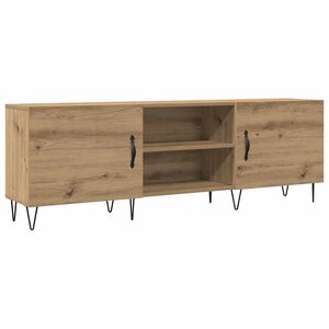 vidaXL Meuble TV chêne artisanal 150x30x50 cm bois d'ingénierie