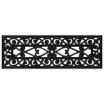 vidaXL Marches d'escalier 10 Pièces 25x75 cm caoutchouc