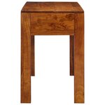 vidaXL bureau 110x50x73 cm en bois massif d'acacia