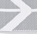 vidaXL Tapis d'extérieur ARAKIL Gris 160x230 cm PP