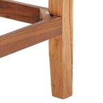 vidaXL Buffet 118x30x76 cm Bois de récupération massif