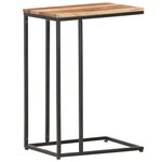 vidaXL Table d'appoint 35x45x65 cm Bois massif