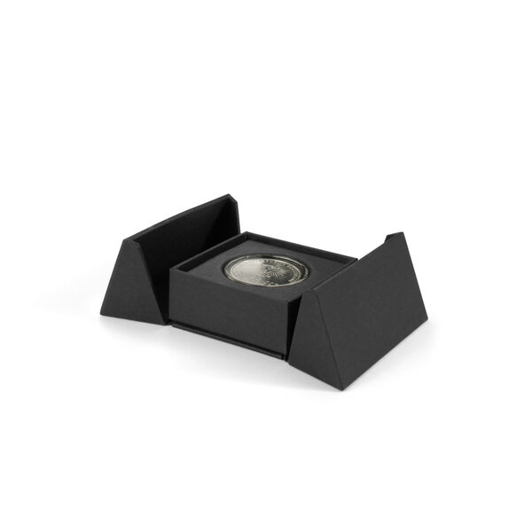 Écrin numismatique PORTA pour 1 capsule ronde 33 mm.