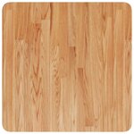 vidaXL Dessus de table carré Marron clair 50x50x4 cm Bois chêne traité