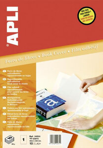 Couvre-livres repositionnable A3+ 10 pièces