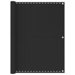 vidaXL Écran de balcon Anthracite 120x400 cm PEHD