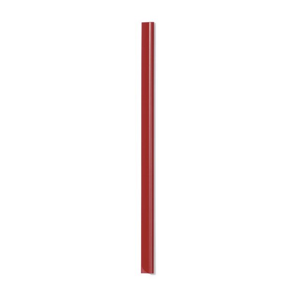 Lot de 100 Baguettes à relier A4 épaisseur 6 mm Rouge DURABLE