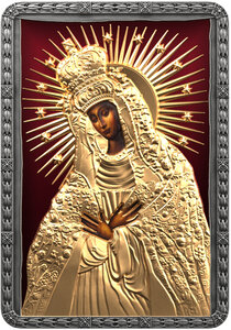 Monnaie OUR LADY OF THE GATE OF DAWN 2 Oz Argent 25$ Liberia 2026
