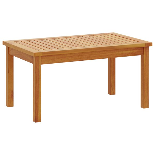 Ensemble de canapé de jardin 4 pièces avec coussins en bois d'acacia