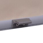 vidaXL Store enrouleur occultant Beige S06/606