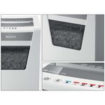 Leitz déchiqueteuse de papier microcut iq office p5