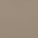 vidaXL Voile de parasol tissu oxford triangulaire 3 5x3 5x4 9 m taupe