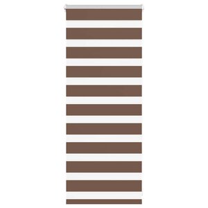 vidaXL Store zèbre marron 65x100 cm largeur du tissu 60 9 cm polyester