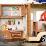 Moose Toys 13086 - BlueY - Ensemble de jeu aventure caravane