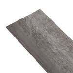 vidaXL Dalles de plancher PVC autoadhésif 5 21 m² 2 mm bois rayé