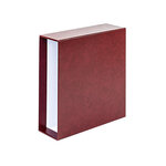 Album Multi-Collect Lindner avec boitier de protection. Couleur - Bordeaux
