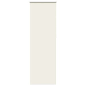vidaXL Store enrouleur occultant blanc cassé 80x210cm largeur du tissu