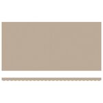 vidaXL Auvent rétractable manuel beige 600x300 cm