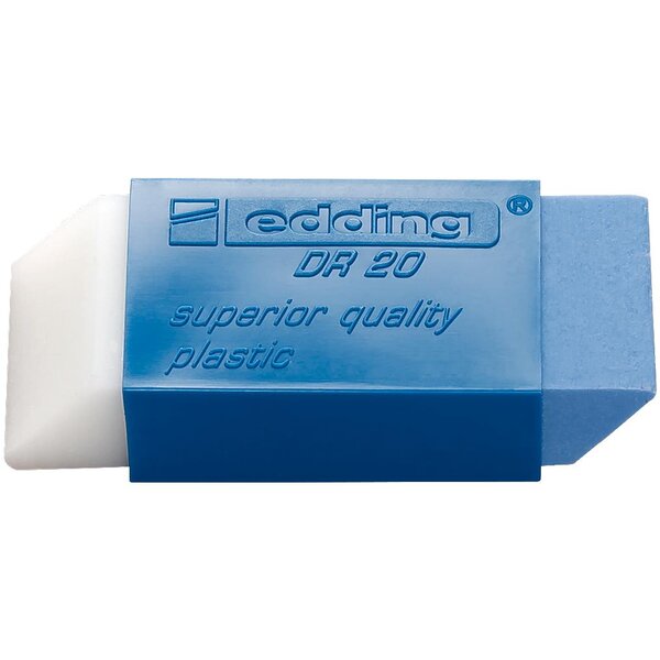 Gomme Plastic DR20 Crayon et Encre EDDING