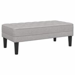 vidaXL Ensemble de Canapés 2 Pièces Gris nuage 173 x 131 x 67 cm tissu