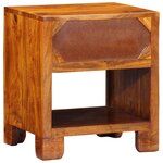 vidaXL Buffet Multicolore 40 x 35 x 45 cm Bois d'acacia massif