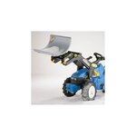 Rolly Toys 409617 - RollySnow Master - Chasse neige avec deux adaptateurs