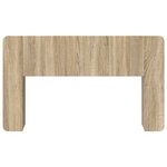 vidaXL Cabinet de Tête de Lit avec stockage Sonoma Bois d'ingénierie