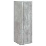 vidaXL Cabinet de Salle de Bain Mural Gris béton 33 x 34 5 x 60 cm
