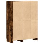 vidaXL Ensemble d'armoires de cuisine 2 Pièces chêne fumé bois ingénierie