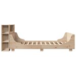 vidaXL Cadre de lit sans matelas 120x200 cm bois de pin massif