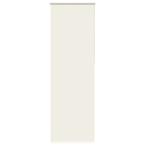 vidaXL Store enrouleur occultant blanc cassé 65x210cm largeur du tissu