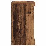 vidaXL Buffet LED Bois ancien 41 x 37 x 67 cm Bois d'ingénierie