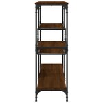 vidaXL Table console chêne marron 103x32x95 cm bois d'ingénierie