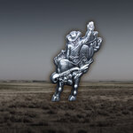 Monnaie RODEO 1 Oz Medaille Argent (PRÉCOMMANDE)