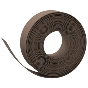 vidaXL Bordure de jardin marron 10 m 15 cm polyéthylène