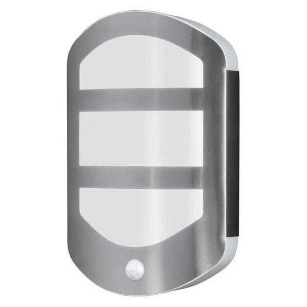 ENDURA STYLE PLATE WALL SENSOR Applique Extérieure13w=600lm - Acier Inoxydable