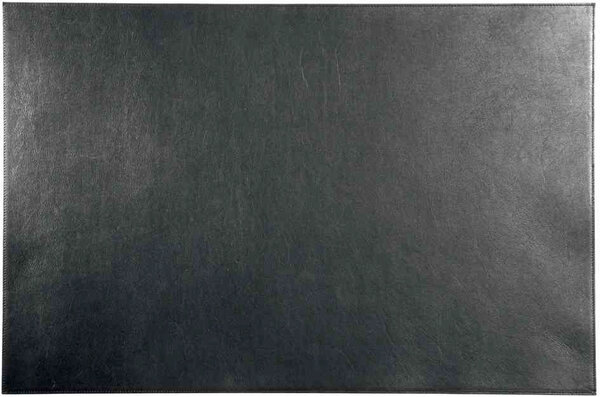 Sous-main cuir, Vachette finement grainé, 650 x 450 mm, Noir DURABLE