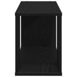 vidaXL Ensemble meuble TV Chêne noir 80 x 24 x 32 cm Bois d'ingénierie