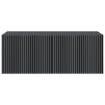 vidaXL Meuble TV mural 78 5 x 41 x 30 cm Noir Bois d'ingénierie