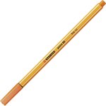 Stylo-Feutre POINT 88 Pointe Fine 0 4 mm vermillion clair x 10 STABILO