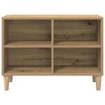 vidaXL Meuble TV artisian oak 69 5 x 30 x 50 cm Bois d'ingénierie